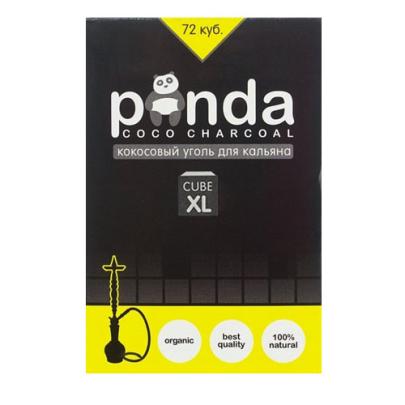 Уголь Panda coco charcoal XL 72 куб. Black Уголь Panda coco charcoal XL 72 куб. Black