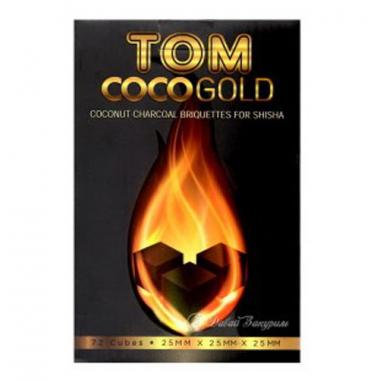 Уголь Tom Cococha Gold 1кг в индивидуальной упаковке