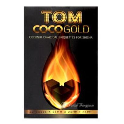 Вугілля Tom Cococha Gold 1кг в індивідуальній упаковці Вугілля Tom Cococha Gold 1кг в індивідуальній упаковці