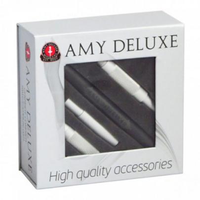 AMY Deluxe Шланг с алюминиевым мундштуком S238 SET SILVER