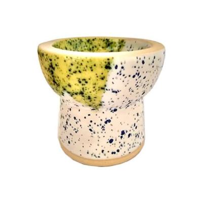 Чаша Gusto Bowls Turkish Glaze white green