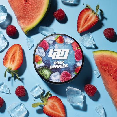 Табак 420 Frost Line Pink Berry’s (Земляника Малина Арбуз) 100 гр