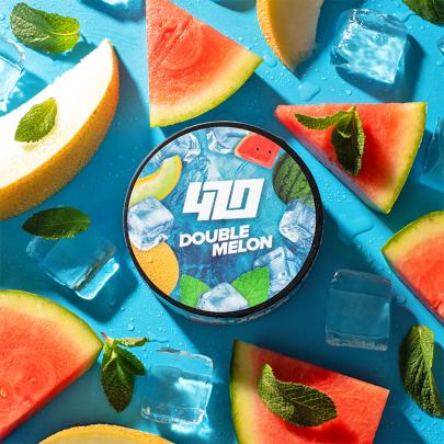 Тютюн 420 Frost Line Double Melon (Диня Кавун М'ята) 100 гр