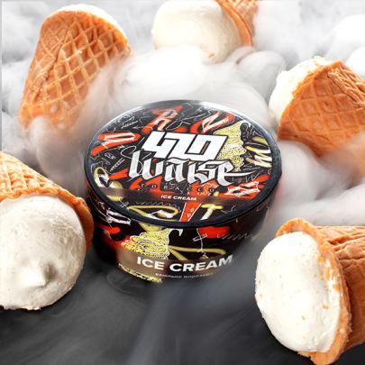 Табак 420 Ice Cream (Ванильное Мороженое) 100 гр