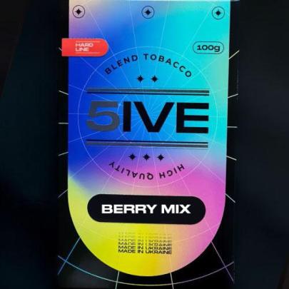 Табак 5IVE Hard Berry Mix (Ягодный Микс) 100 гр