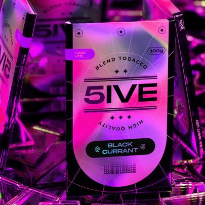 Табак 5IVE Hard Black Currant (Черная Смородина) 100 гр
