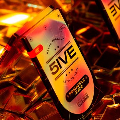 Табак 5IVE Hard Pineapple Juice (Ананасовый Сок) 100 гр
