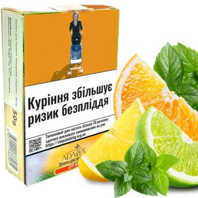 Тютюн Акциз Adalya Citrus Mint (Цитрус М'ята) 50 гр