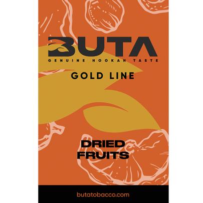 Табак Buta Gold Line Dried Fruits (Вяленый Ананас Банан Груша Красное Яблоко) 50 гр