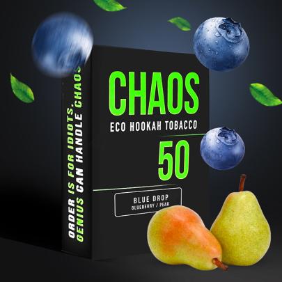 Табак Chaos Blue Drop (Черника Груша) 50 гр
