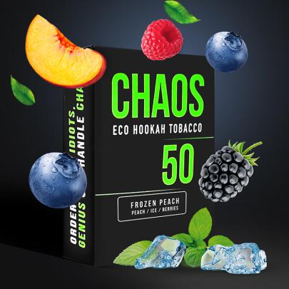 Табак Chaos Frozen Peach (Ягоды Персик Лёд) 50 гр