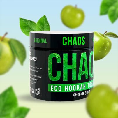 Тютюн Chaos Eva (Зелене Яблуко) 100 гр