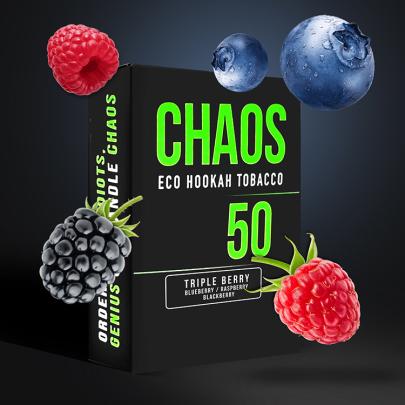 Табак Chaos Triple Berry (Черника Малина Ежевика) 50 гр