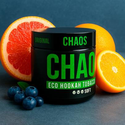 Табак Chaos Vampire (Грейпфрут Апельсин Черника) 100 гр