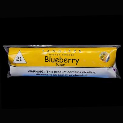 Табак TANGIERS Акциз Noir Blueberry 21 (Голубика)100 гр