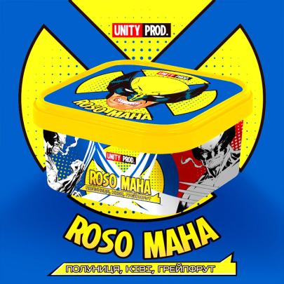 Тютюн Unity Rosomaha (Полуниця Ківі Грейпфрут) 250 гр