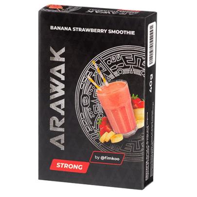 Табак Arawak Strong Banana Strawberry Smoothie (Банан Клубника) 40 гр