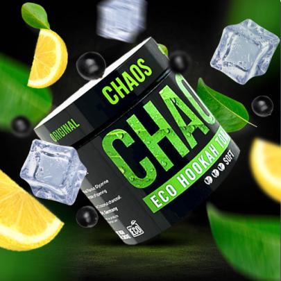 Табак Chaos Ice Plosion (Лимон Бузина Лед) 100 гр