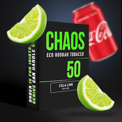 Тютюн Chaos Cola Lime (Кола Лайм) 50 гр