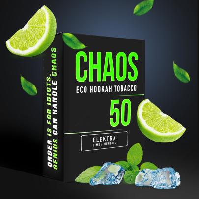 Тютюн Chaos Elektra (Лайм Ментол) 50 гр