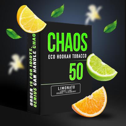 Тютюн Chaos Limonato (Лимонад Лайм Апельсин Бузина) 50 гр