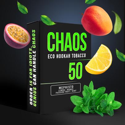 Тютюн Chaos Mephisto (Лимон Манго Маракуя М'ята) 50 гр