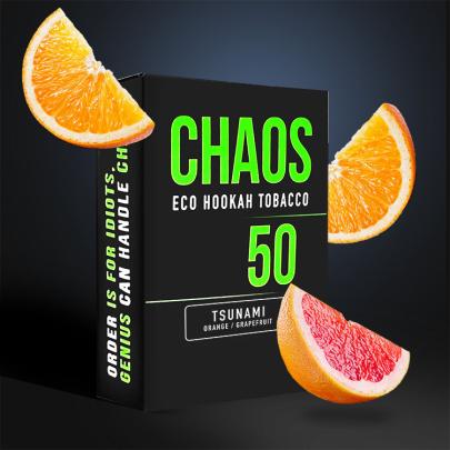 Тютюн Chaos Tsunami (Апельсин Грейпфрут) 50 гр