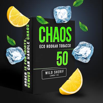 Тютюн Chaos Wild Sherif (Лимон Прохолода) 50 гр