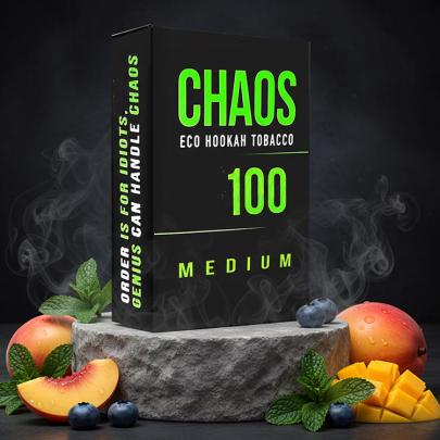 Табак CHAOS Medium Mystic Breeze (Черника Персик Манго Мята) 100 гр