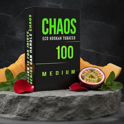 Табак CHAOS Medium Orient Bloom (Дыня Маракуйя Роза Мята) 100 гр