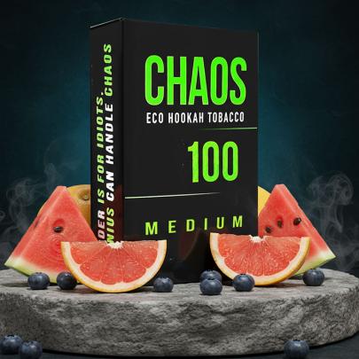 Табак CHAOS Medium Tropic Storm (Арбуз Грейпфрут Черника) 100 гр