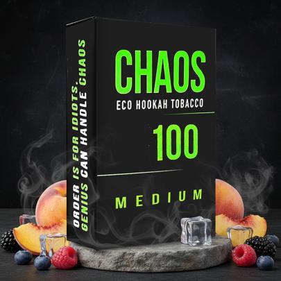 Табак CHAOS Medium Velvet Frost (Персик Ягоды Лёд) 100 гр