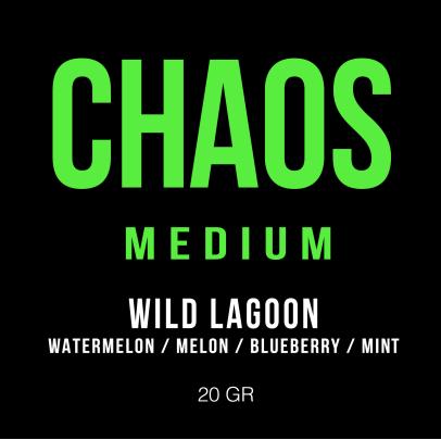 Табак CHAOS Medium Wild Lagoon (Арбуз Дыня Черника Мята) 20 гр