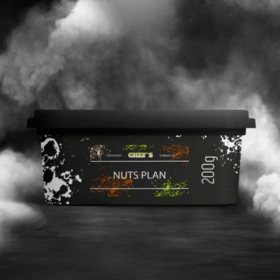 Табак Chefs Nuts Plan (Ореховый Марципан) 200 гр
