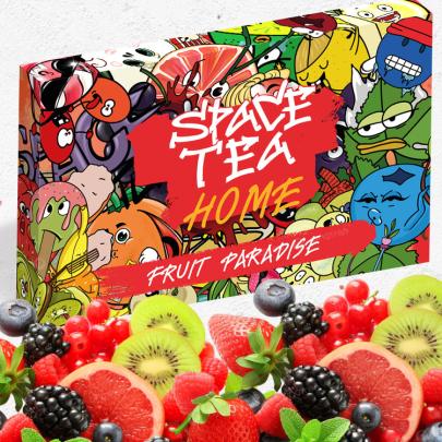 Чайна суміш Space Tea Home Fruit Paradise (Малина Манго Маракуйя Пітайя Полуниця) 40 гр