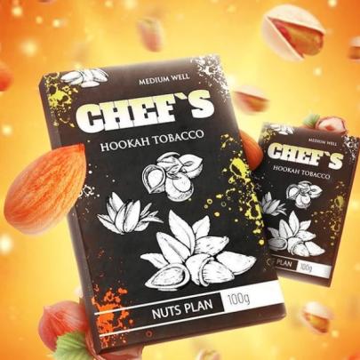 Табак Chefs Nuts Plan (Ореховый Марципан) 40 гр