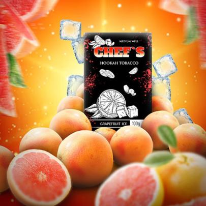 Табак Chefs Grapefruit Ice (Грейпфрут со Льдом) 40 гр