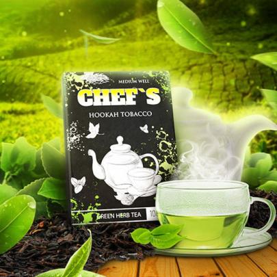 Табак Chefs Green Herb Tea (Зеленый Травяной Чай) 40 гр