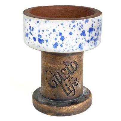 Чаша Gusto Bowls Rook White Blue