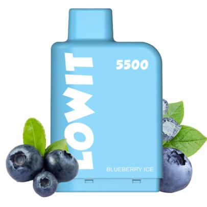 Картридж з рідиною для ELF BAR Lowit Blueberry Ice (Чорниця Лід) 8 мл
