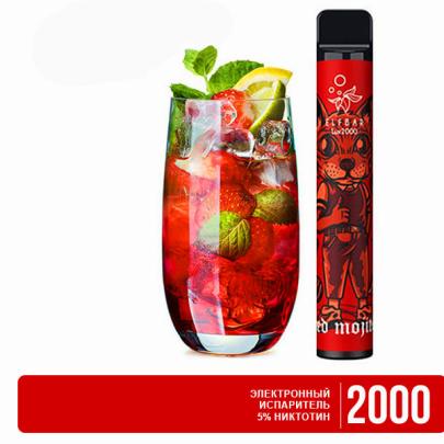 Одноразовая электронная сигарета ELF BAR LUX Red Mojito (Красный Мохито) 2000 puff