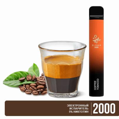 Одноразовая электронная сигарета ELF BAR Coffee Tobacco (Кофе Табак) 2000 puff