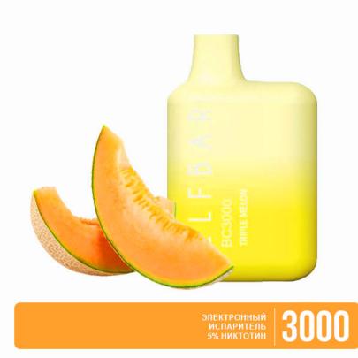 Одноразовая электронная сигарета ELF BAR BC Акциз Melon (Дыня) 3000 puff