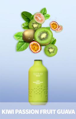 Одноразовая электронная сигарета ELF BAR BB Акциз Kiwi Passionfruit Guava (Киви Маракуйя Гуава) 3000 puff