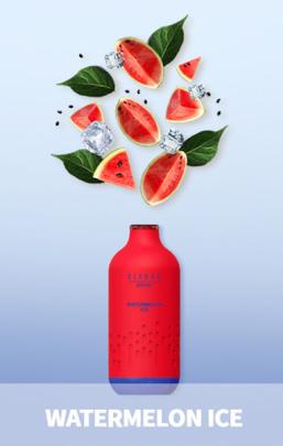Одноразовая электронная сигарета ELF BAR BB Watermelon Ice (Арбуз Лед) 3000 puff
