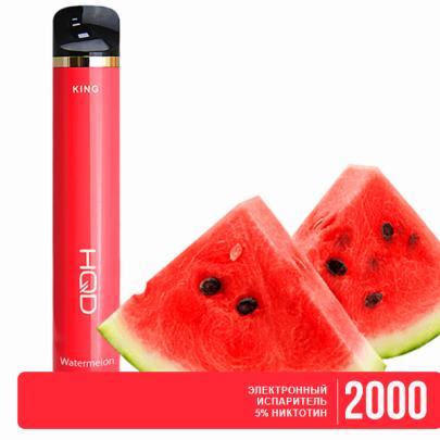 Одноразовая электронная сигарета HQD KING Watermelon (Арбуз) 2000 puff