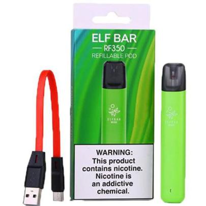 Многоразовая Pod Система ELF BAR RF350 1,6 мл Green