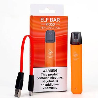 Многоразовая Pod Система ELF BAR RF350 1,6 мл Orange