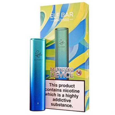 Многоразовая Pod Система ELF BAR MATE 500 1,6 мл без картриджа Green Blue