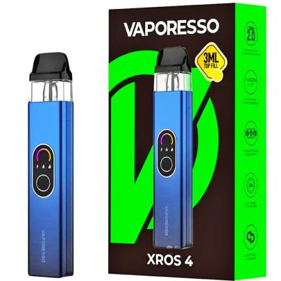 Багаторазова Pod Система Vaporesso XROS 4 Blue 3 мл